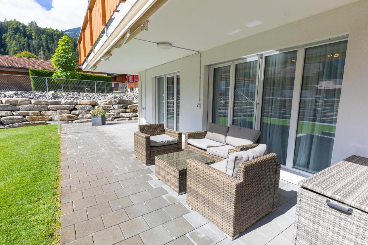 Moench Apartment - Aare Jungfrau Ag Wilderswil Dış mekan fotoğraf